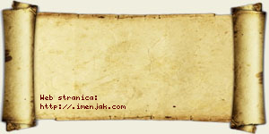 Ognjen Bzeničanin vizit kartica